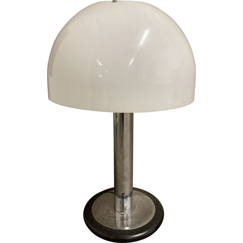 Vintage Lamp Metal Plastic 1950