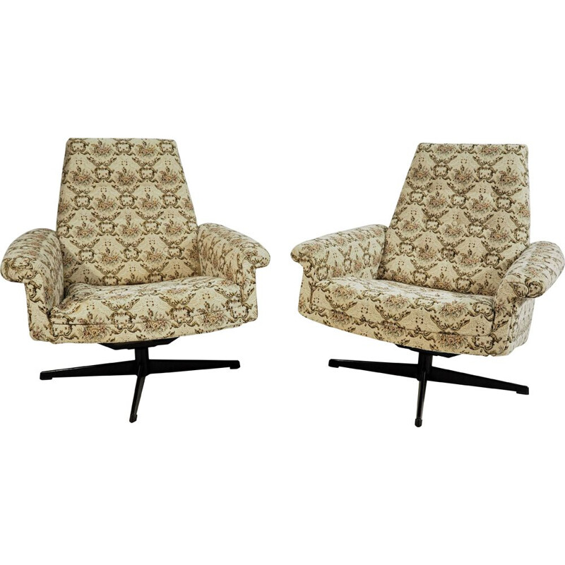 Pair of Vintage Armchairs, 1970s