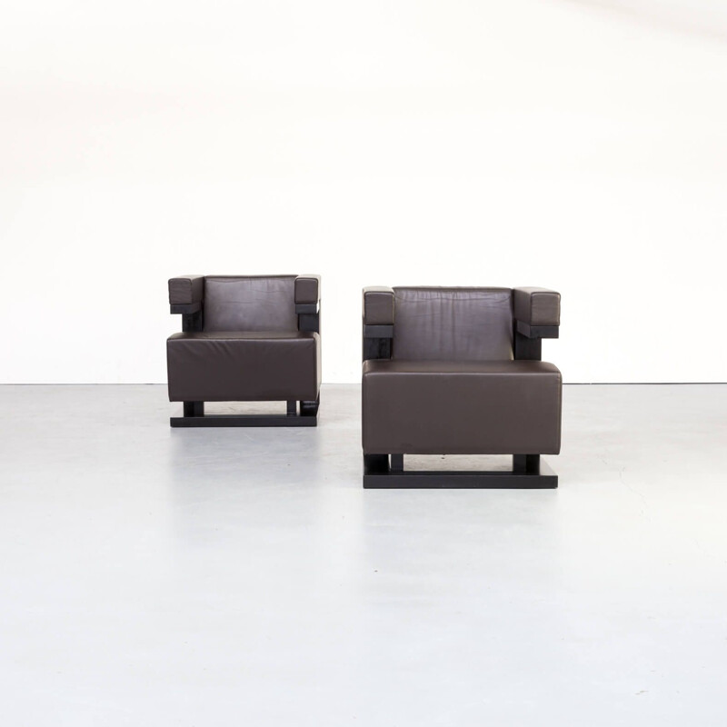 Pair of vintage Walter Gropius 'F51 armchair' for Tecta