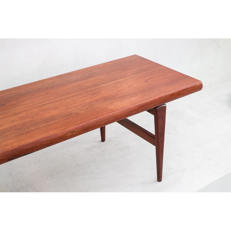 Vintage teak coffee table Denmark 1960s