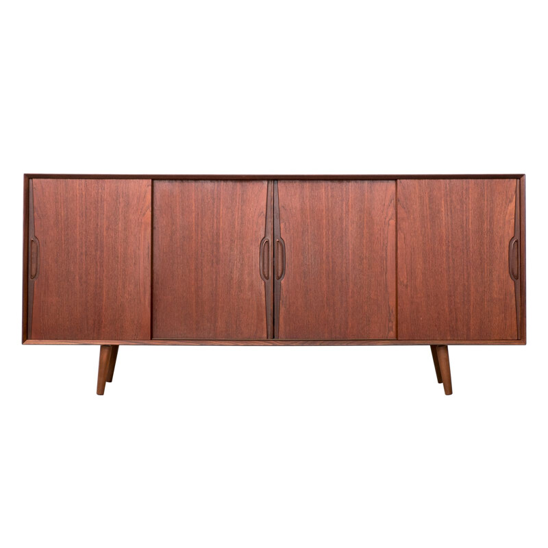 Mid-century teak sideboear by P. Westgaard Mobekfabrik danish