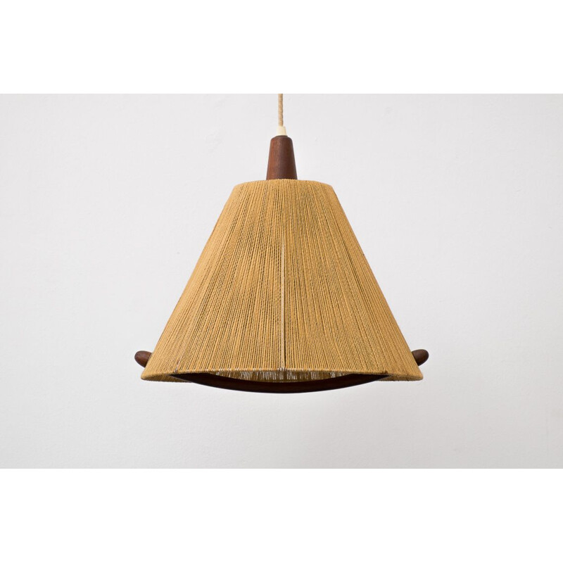 Vintage hanging lamp type 324 by Temde Leuchten