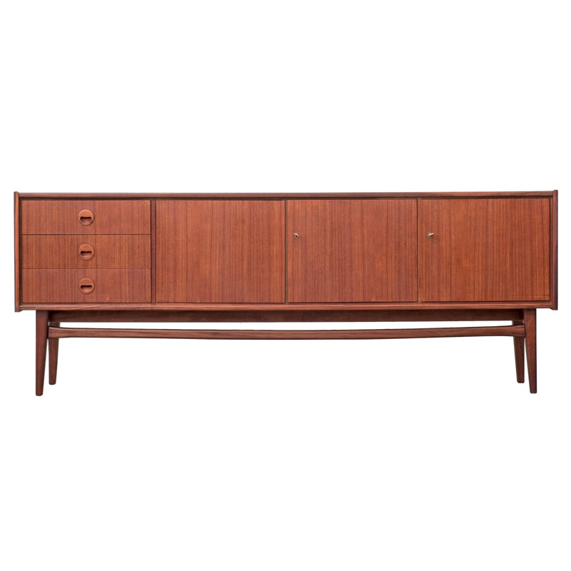 Midcentury teak sideboard by Bartels Werke germany 1960s