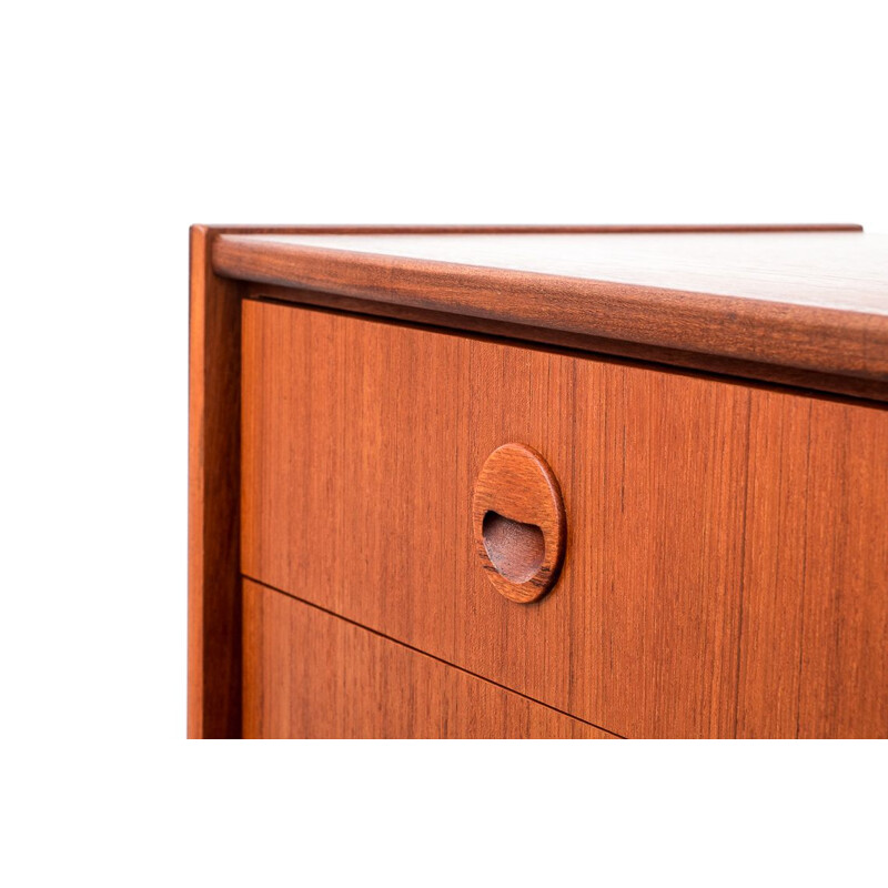 Midcentury teak sideboard by Bartels Werke germany 1960s