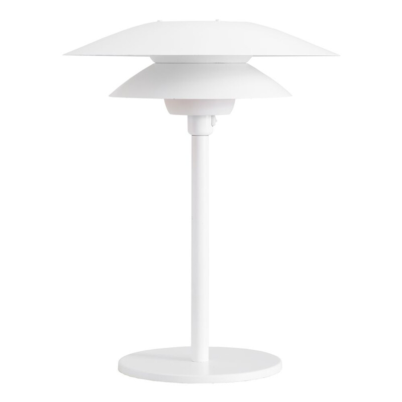 Vintage tabletop luminaire by the firm Jeka, christened Sofie Danish 1980s 