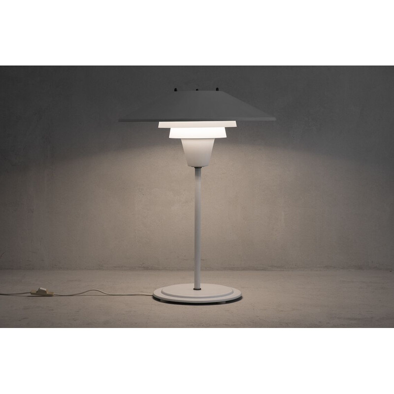 Vintage tabletop luminaire company Super Light AS Danish 1980s