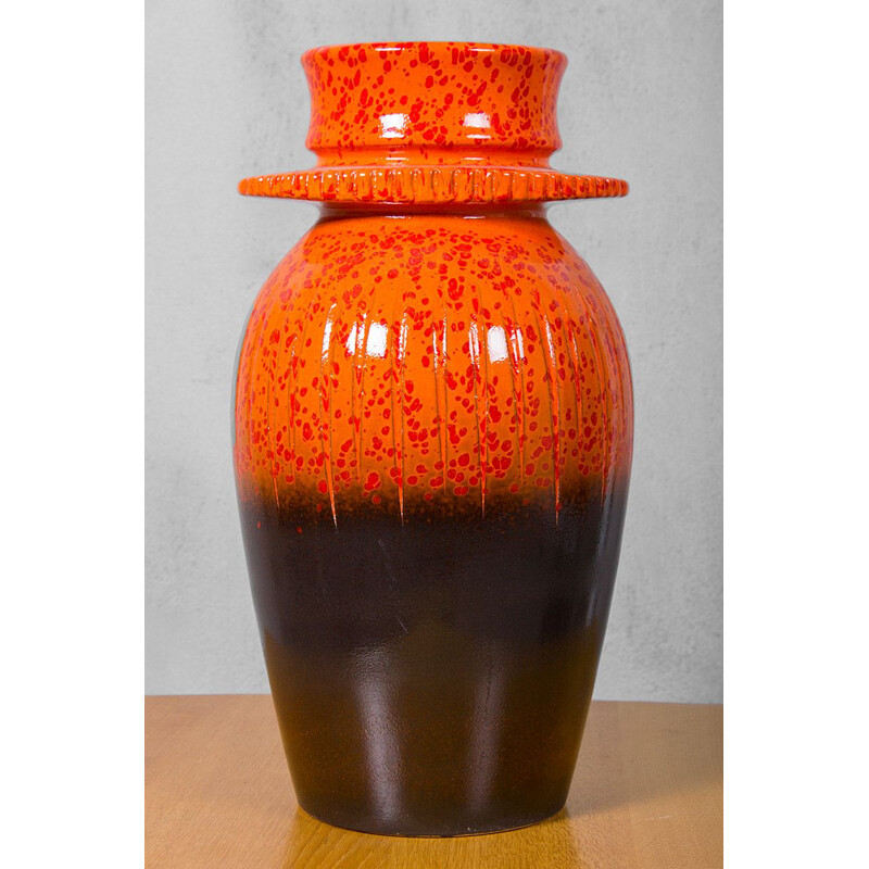 Große brutalistische Vase 1970