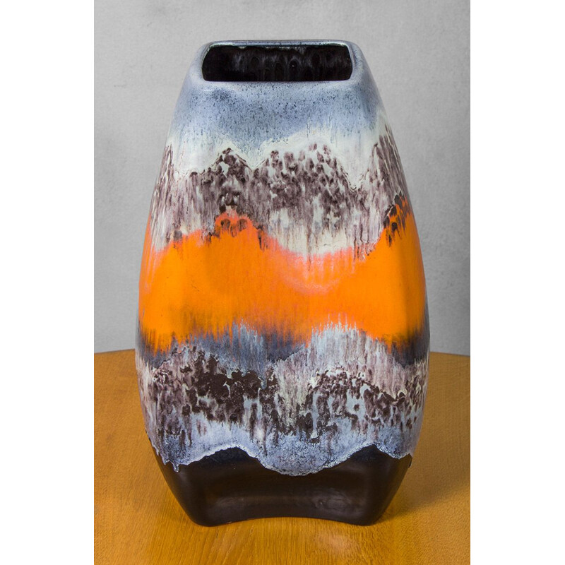 Large vintage Brutalist Vase, 1970s