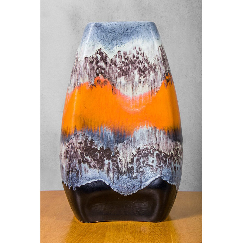 Large vintage Brutalist Vase, 1970s