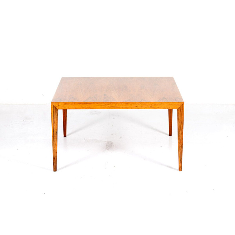 Large Teak Coffee Table by Severin Hansen for Haslev Møbelsnedkeri, 1960s