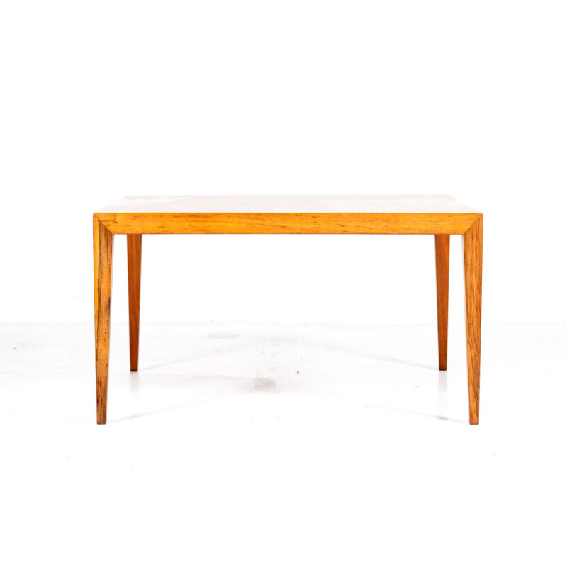 Large Teak Coffee Table by Severin Hansen for Haslev Møbelsnedkeri, 1960s