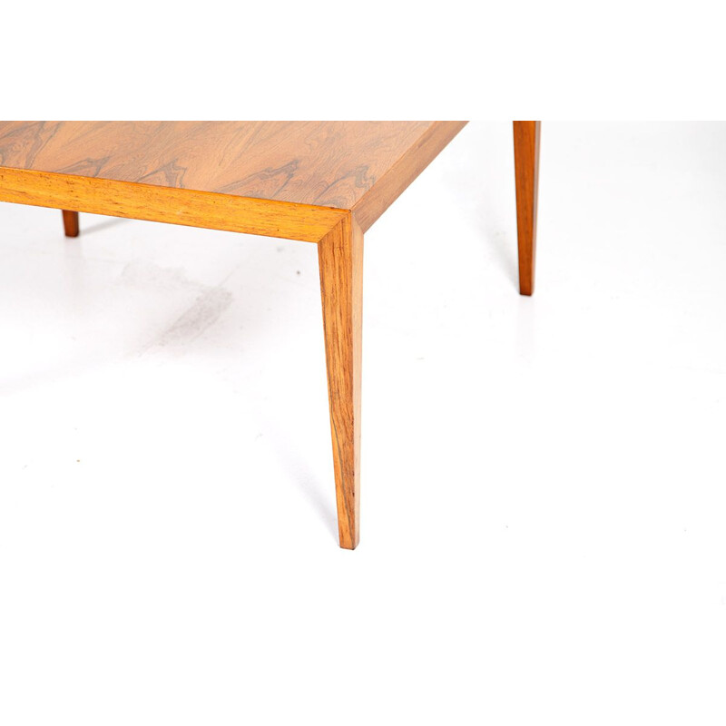 Large Teak Coffee Table by Severin Hansen for Haslev Møbelsnedkeri, 1960s