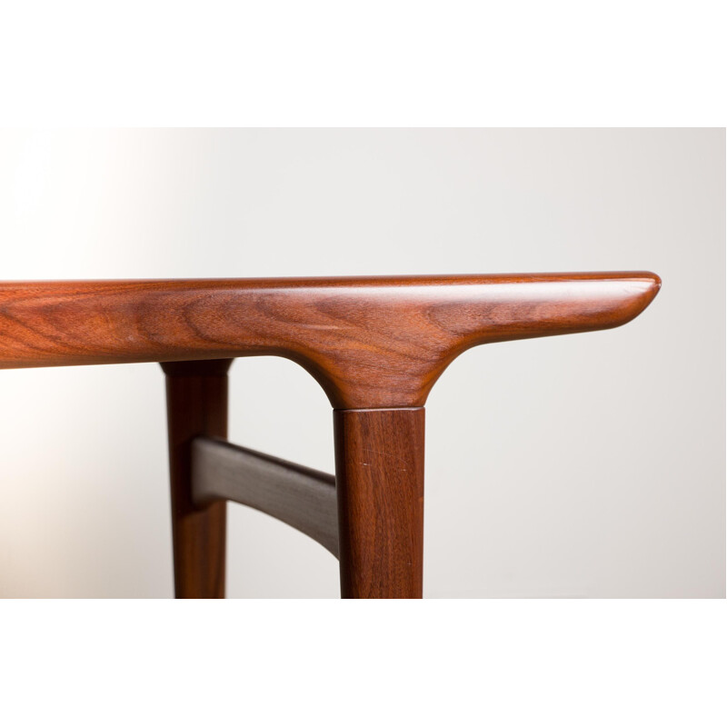 Vintage Teak Dining Table by Johannes Andersen for Uldum Mobelfabrik Danish 1960