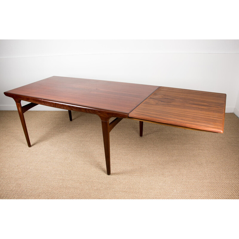 Vintage Teak Dining Table by Johannes Andersen for Uldum Mobelfabrik Danish 1960