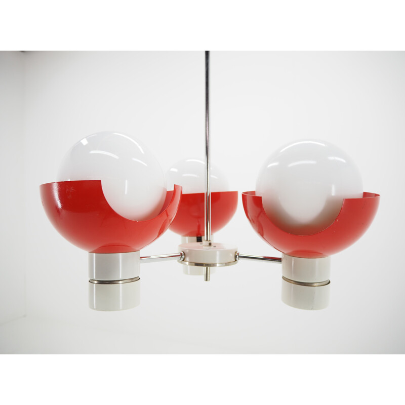 Midcentury Chandelier Designed by Josef Hurka for Napako, 1970s type 81339