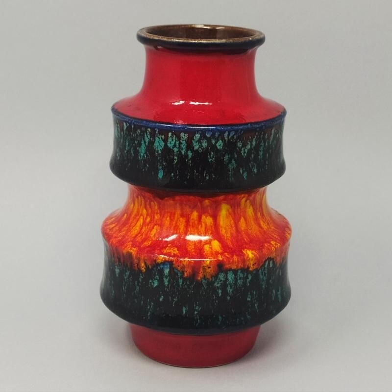 Vase Scheurich vintage 267-20 1970