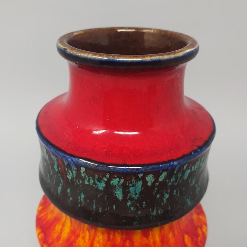 Vintage  Scheurich Vase 267-20 1970s