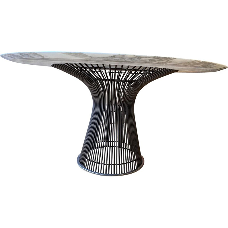 Vintage marble Table 135cm by Warren Platner for Knoll International 2020