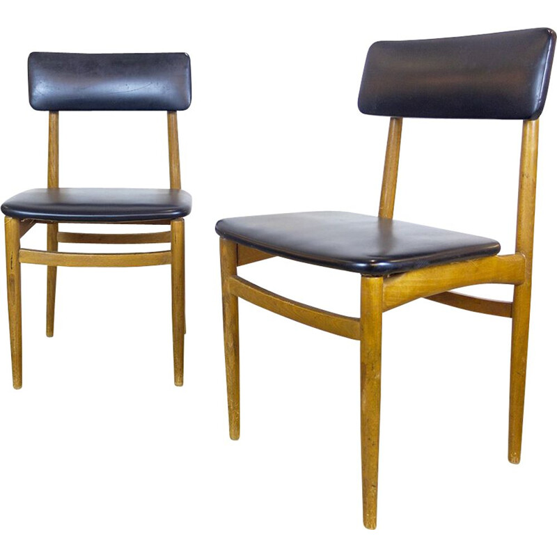 Pair of Mid Century Chairs, Spain, 1960s