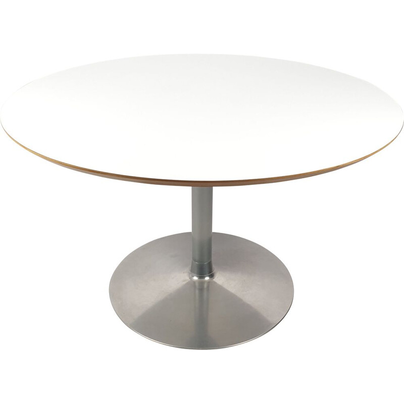 Vintage Round Dining Table by Pierre Paulin for Artifort, 1980s