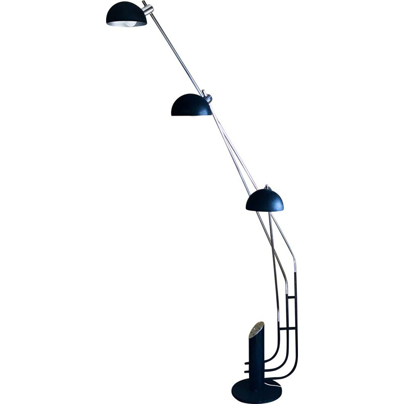 Vintage 3-branch floor lamp by Franco Marchetti, Italy 1970