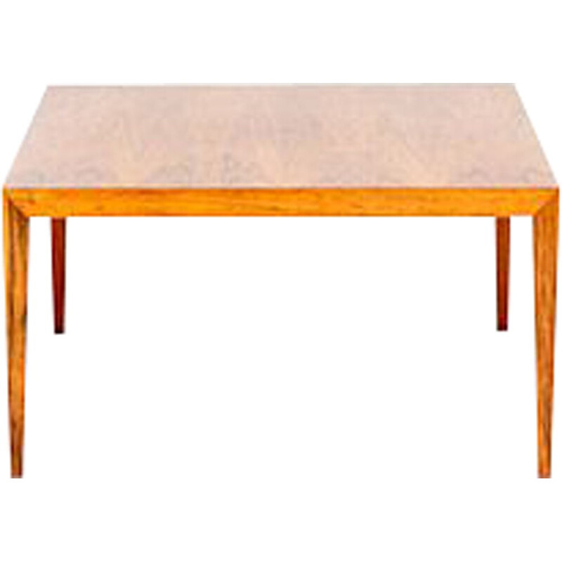 Large Teak Coffee Table by Severin Hansen for Haslev Møbelsnedkeri, 1960s