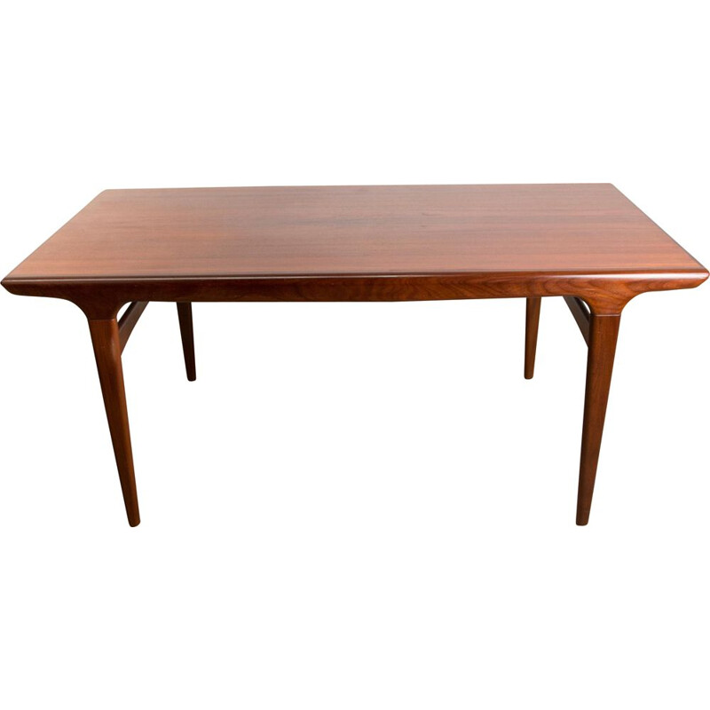 Vintage Teak Dining Table by Johannes Andersen for Uldum Mobelfabrik Danish 1960