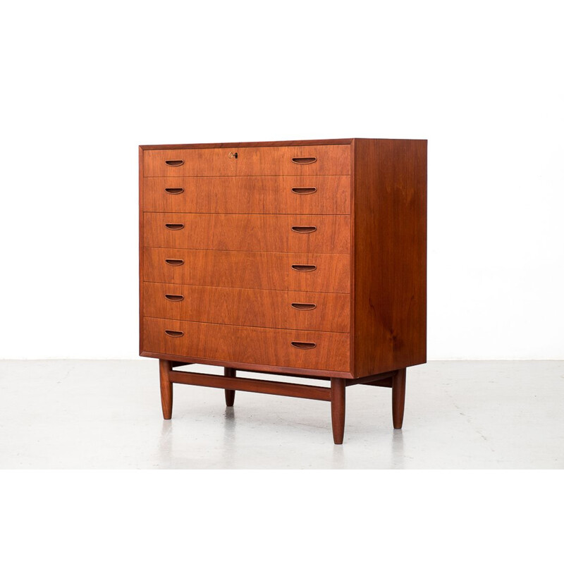 Mid-century chest of drawers danish 1960s