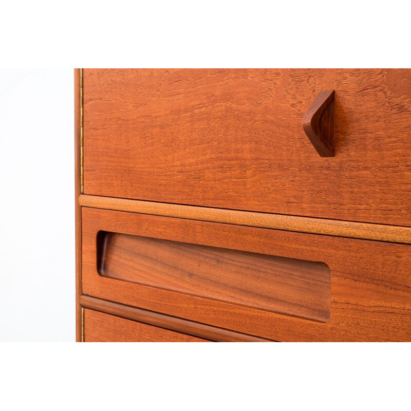 Mid century teak highboard by Tom Robertson from Mcintosh