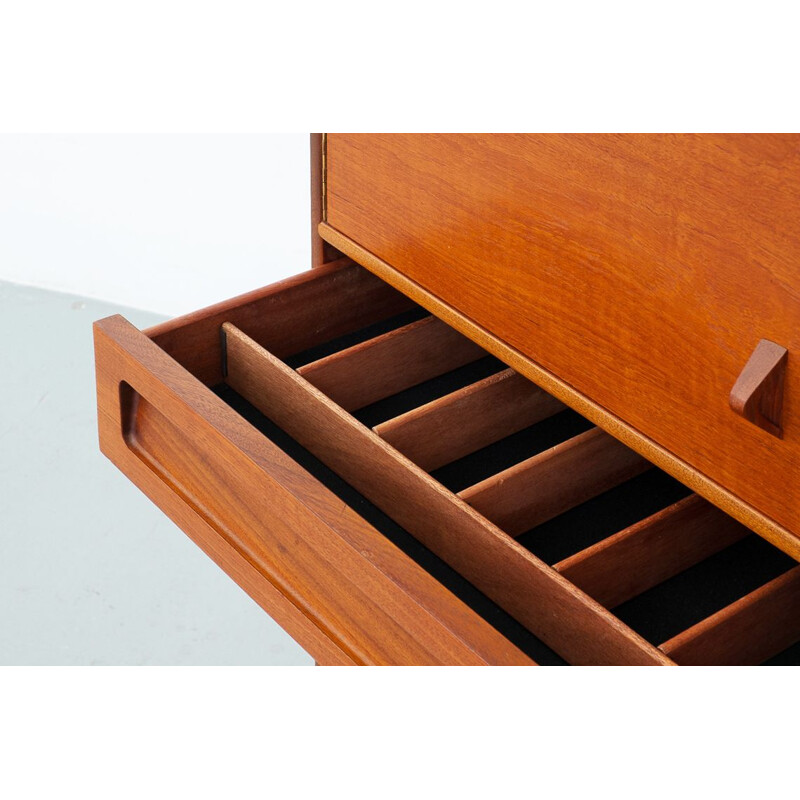 Mid century teak highboard by Tom Robertson from Mcintosh