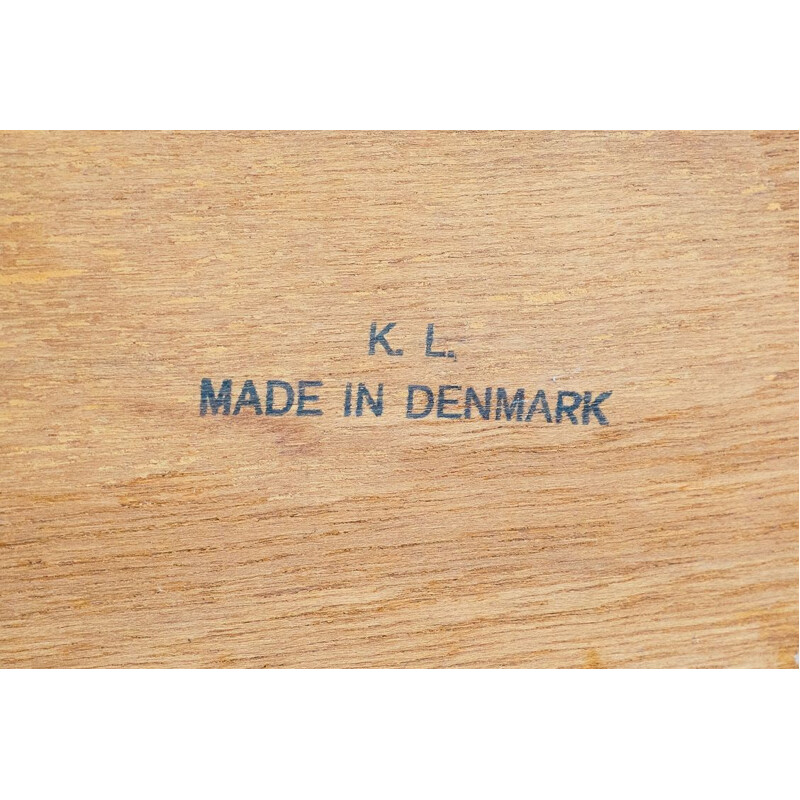 Vintage sideboard by  K.L Dansk Møbelfabrik Danish mid-20th century