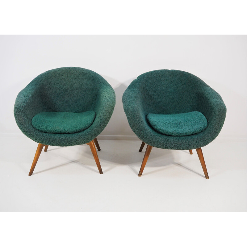 Pair of Vintage Armchairs, 1970s