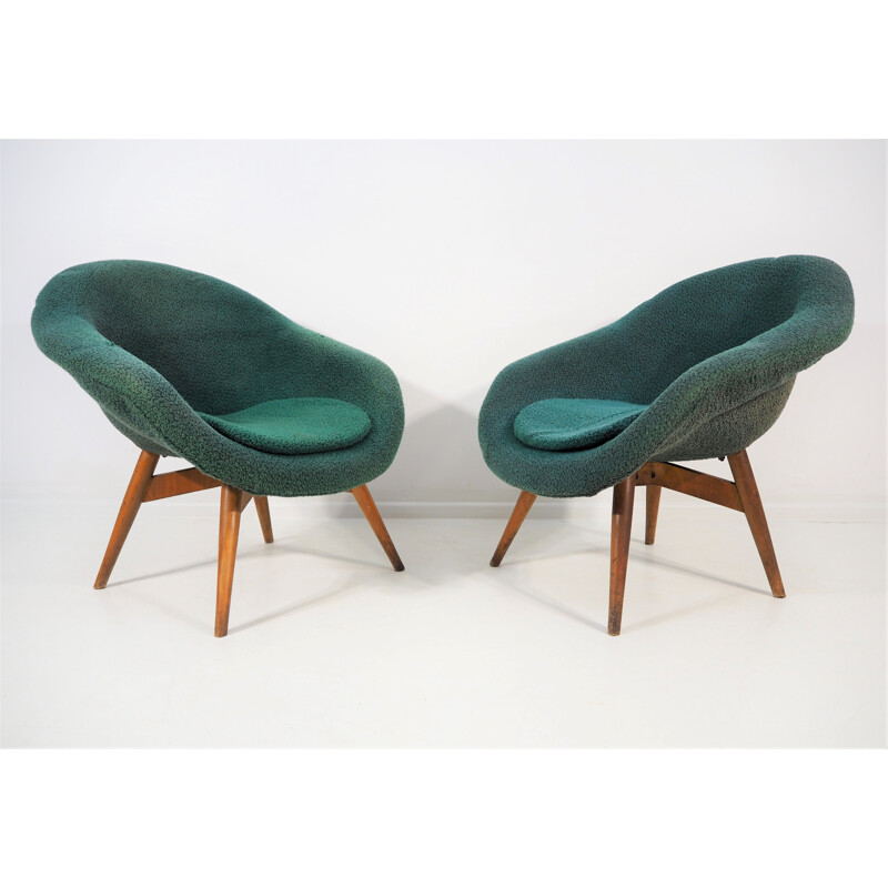 Pair of Vintage Armchairs, 1970s