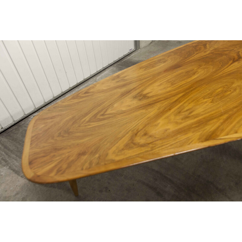 Vintage coffee table XXL Scandinavian teak 1965