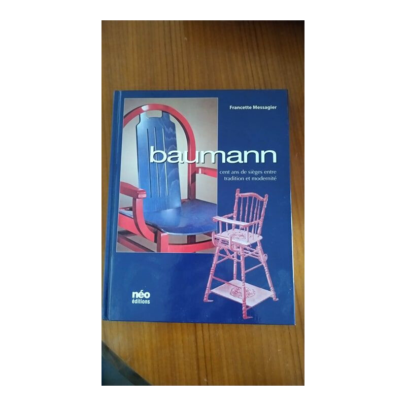 Set of 4 vintage bistro chairs Baumann ref22