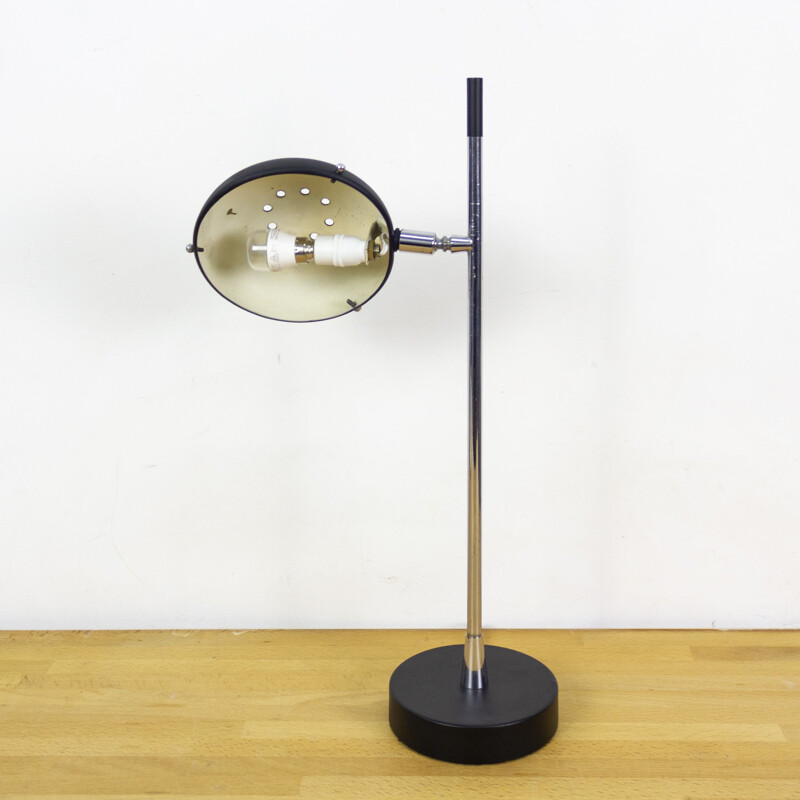 Mid Century Metal Table Lamp, 1960