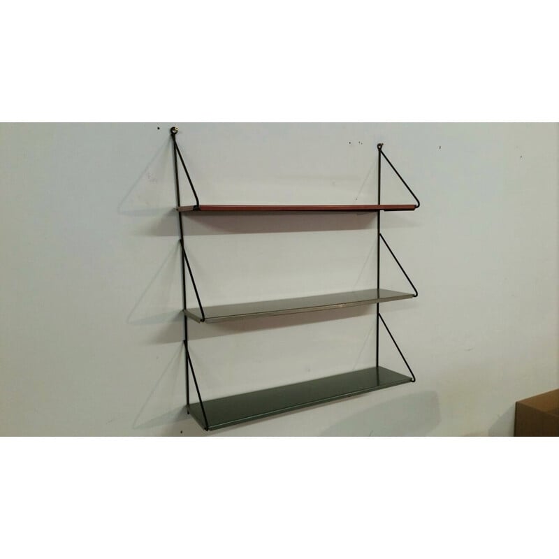 Pilastro shelves system in metal, Tjerk REIJENGA - 1950s