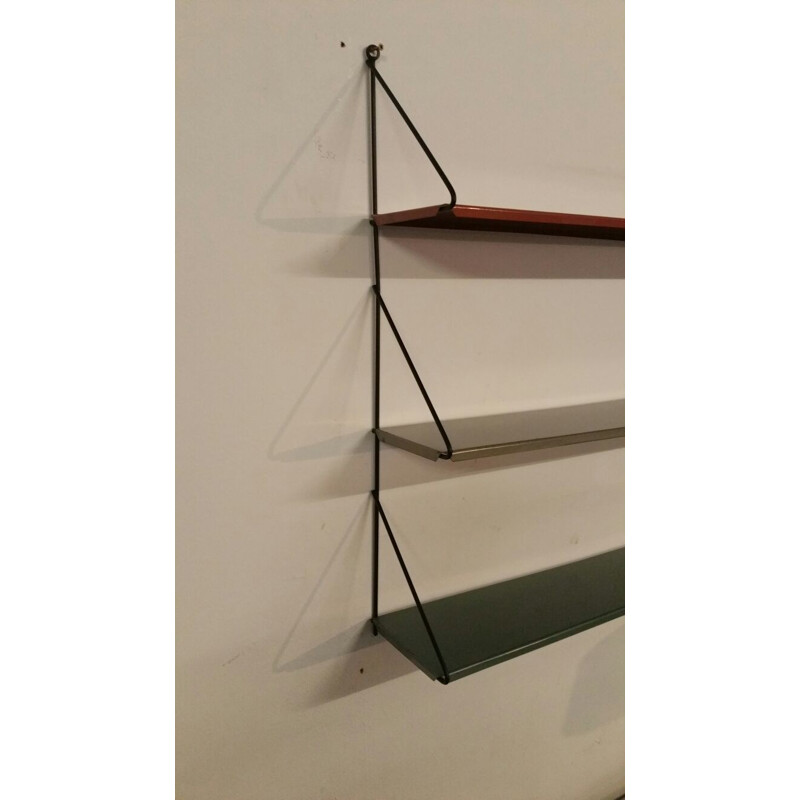 Pilastro shelves system in metal, Tjerk REIJENGA - 1950s