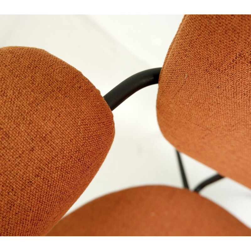 Pair of Vintage 302 Armchairs by Willem Hendrik Gispen for Kembo, 1950