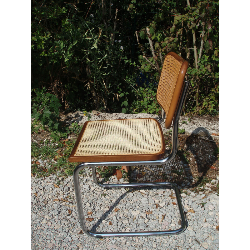 Set of 4 vintage chairs B 32 Marcel Breuer