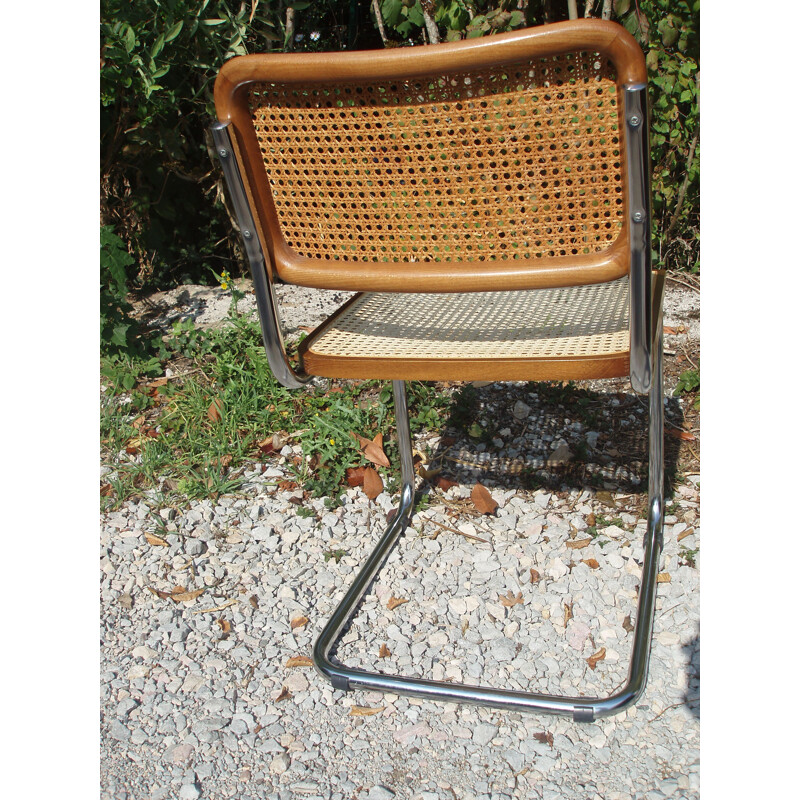 Set of 4 vintage chairs B 32 Marcel Breuer