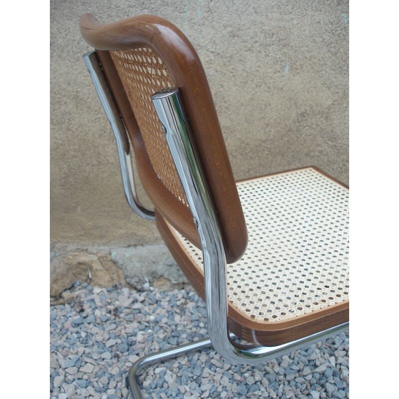 Série de 4 chaises vintage B 32 Marcel Breuer