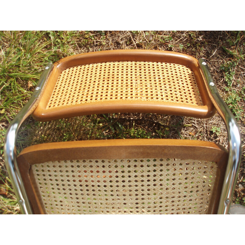 Set of 4 vintage chairs B 32 Marcel Breuer