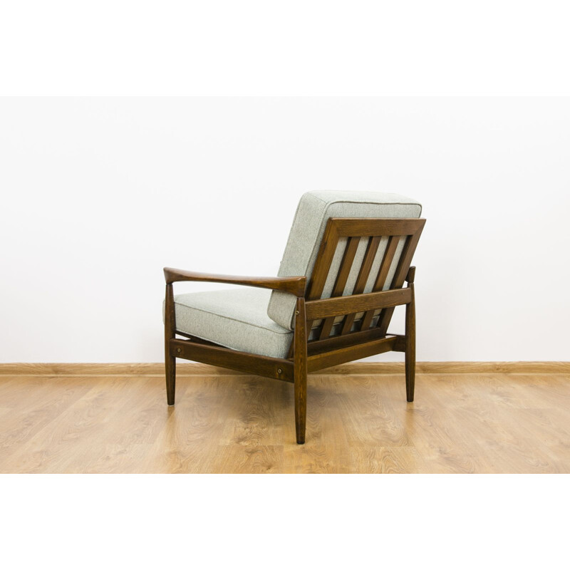 Oak "Kolding" Armchair By Erik Wørts For Ikea, 1960’s