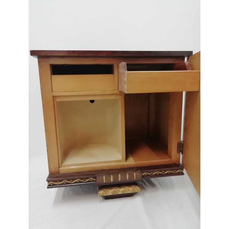 Pair of vintage bedside tables 1930's