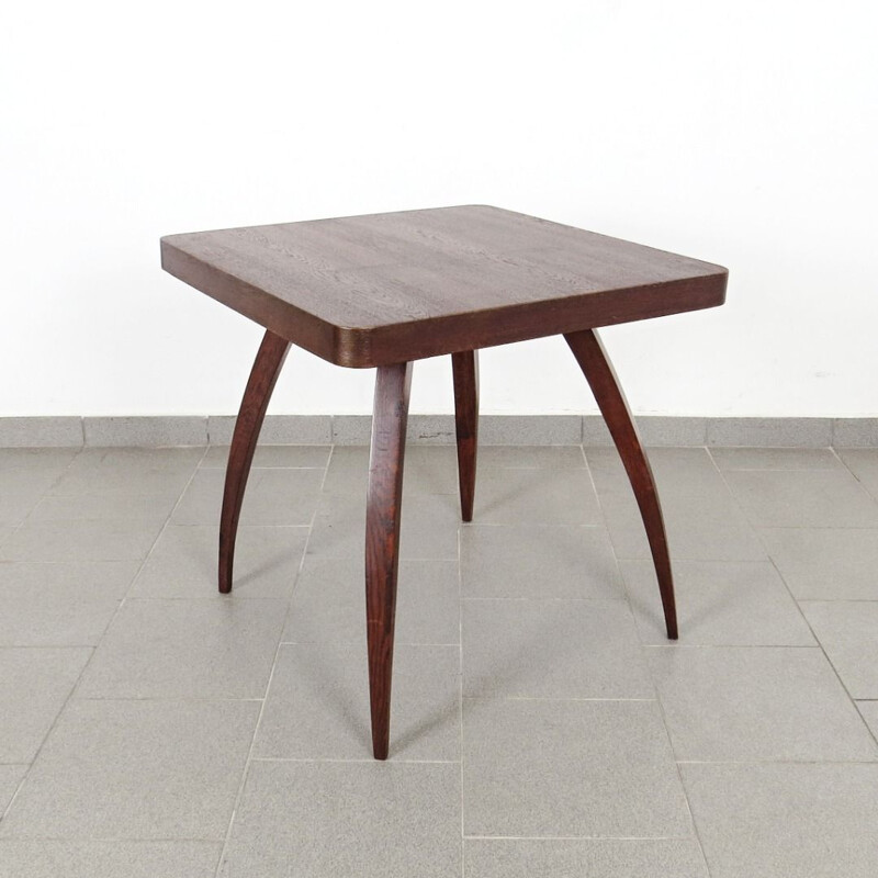 Vintage coffee table by Jindrich Halabala in the 1960s
