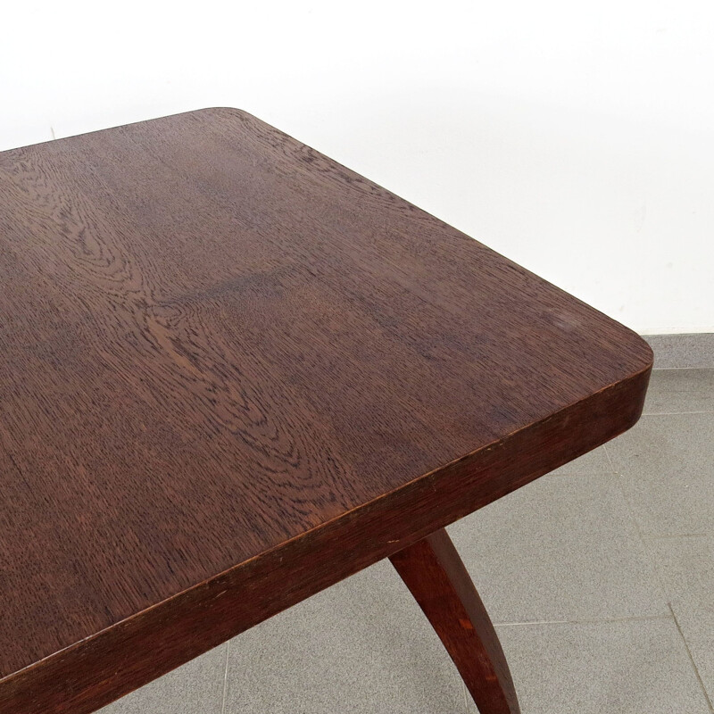 Vintage coffee table by Jindrich Halabala in the 1960s