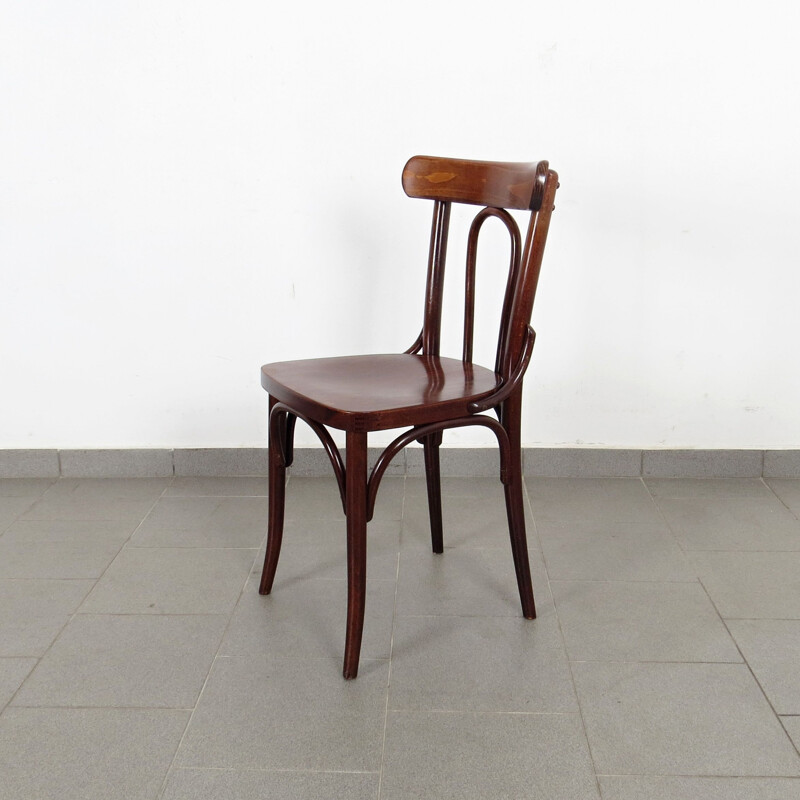 Set of 6 vintage dining chair Czechoslovakia 1960s