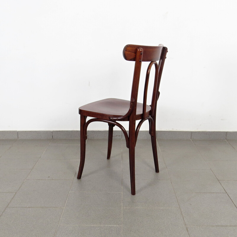Set of 6 vintage dining chair Czechoslovakia 1960s