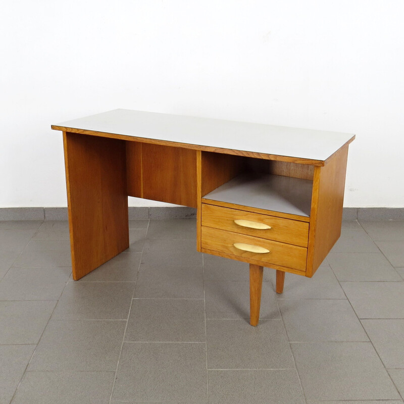 Vintage wooden desk 1960s